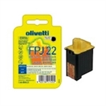 Afbeelding van Olivetti FPJ 22 (B0042 C) inktcartridge zwart (origineel) | OLIFPJ22